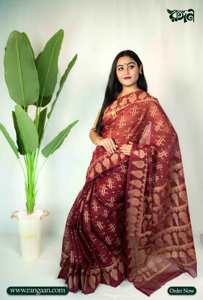 Merron Tantuj Cotton Saree