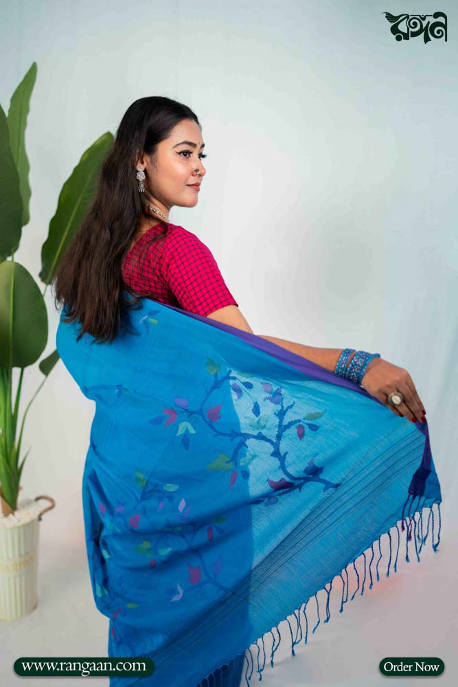 Ferooza Handloom Mercerized Cotton Saree